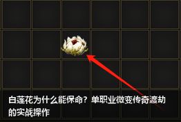 白莲花竟是渡劫保命符？单职业微变传奇2026渡劫活动神操作指南