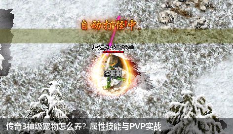 传奇3神级宠物怎么养?属性技能与PVP实战
