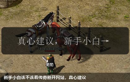新手小白该不该看传奇新开网站，真心建议
